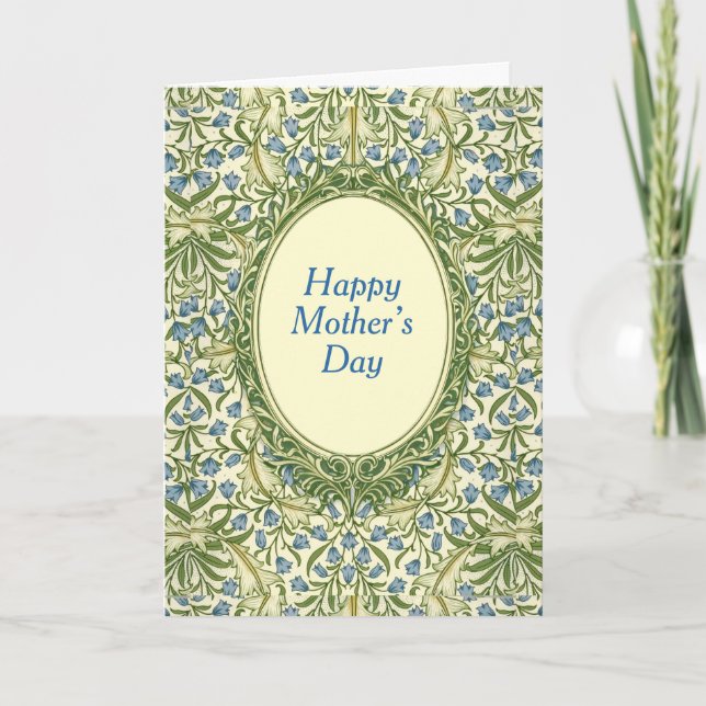 Bluebells Garden Mother’s Day Card (Front)