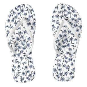 Bluebells, Harebells, Bellflowers Jandals