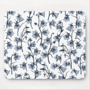 Bluebells, Harebells, Bellflowers Mouse Pad
