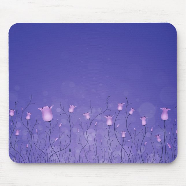 Bluebells Mouse Pad (Front)