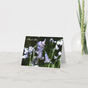 Bluebells Thank You Card