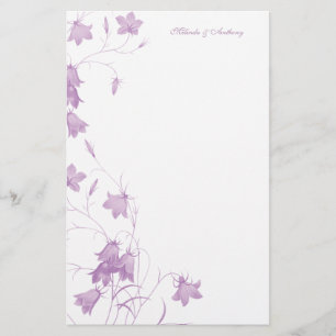 Bluebells - Violet 5.5 x 8.5 Stationery