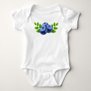 Blueberries Baby Bodysuit