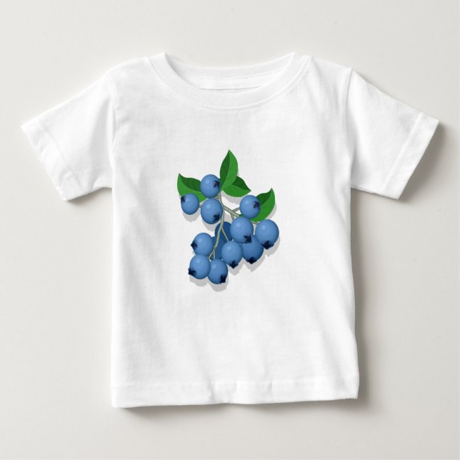 Blueberries Baby T-Shirt (Front)