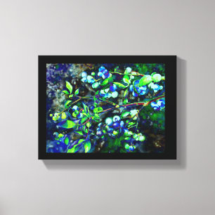 Blueberries Canvas Print