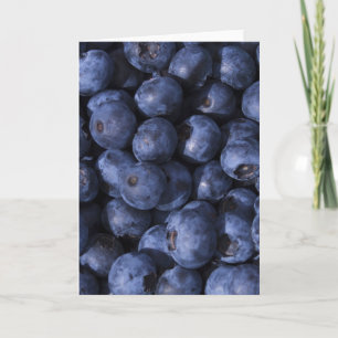 Blueberries! Card