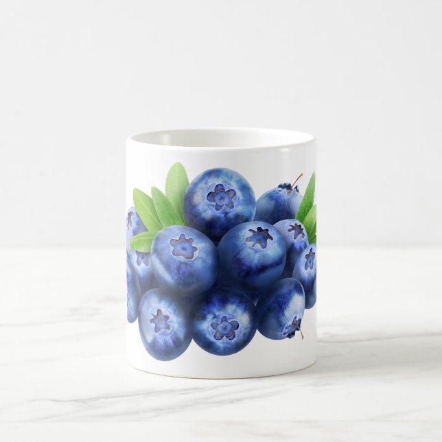 Blueberries Coffee Mug (Center)