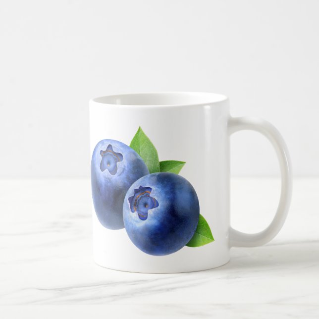 Blueberries Coffee Mug (Right)