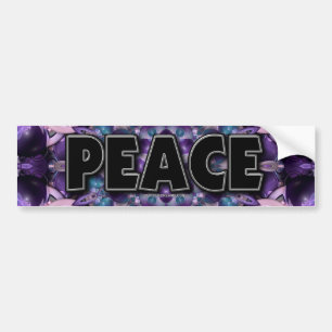 Blueberries & Cream, Peace Bumper Sticker