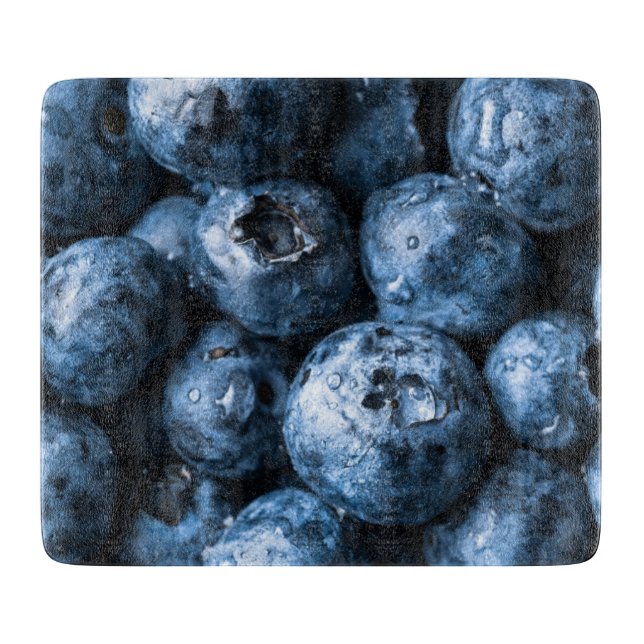 Blueberries Fruit Cutting Board (Front)