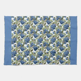 Blueberries Kitchen Towel