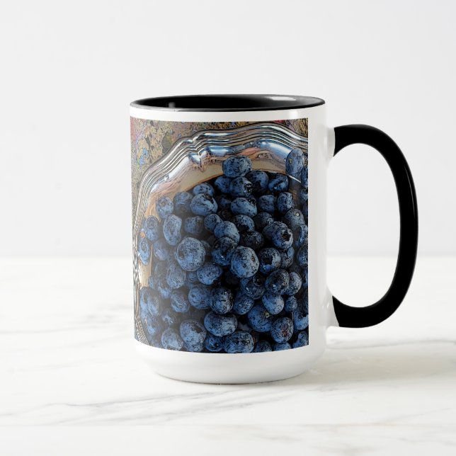 Blueberries Mug (Right)