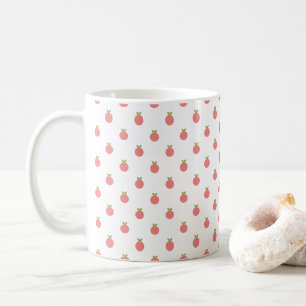 Blueberries polka dots coffee mug