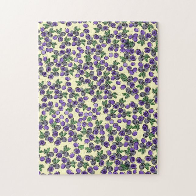 Blueberries Puzzle (Vertical)