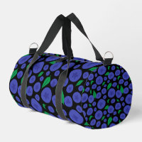 Blueberries Seamless Pattern