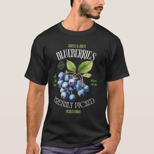 Blueberries T-Shirt (Front)