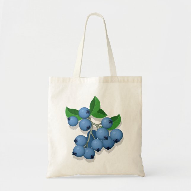Blueberries Tote Bag (Front)