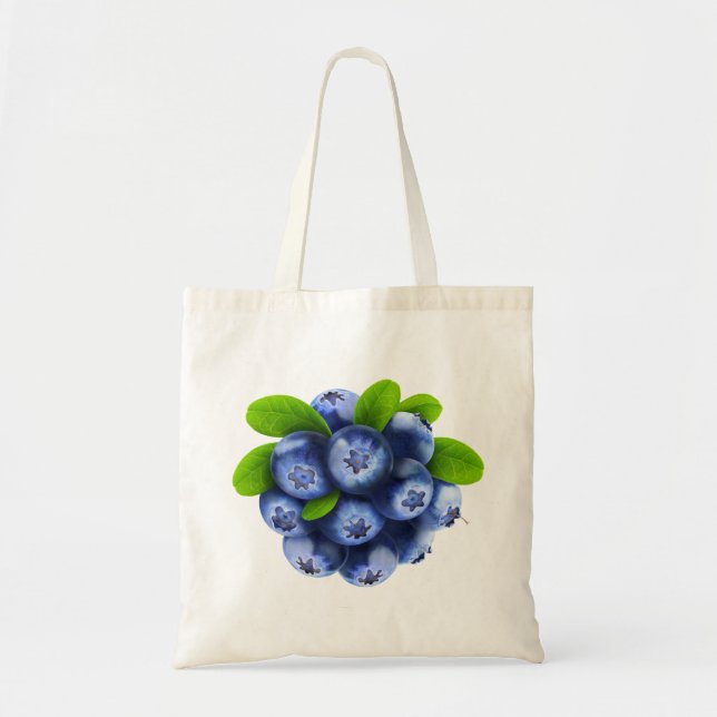 Blueberries Tote Bag (Front)