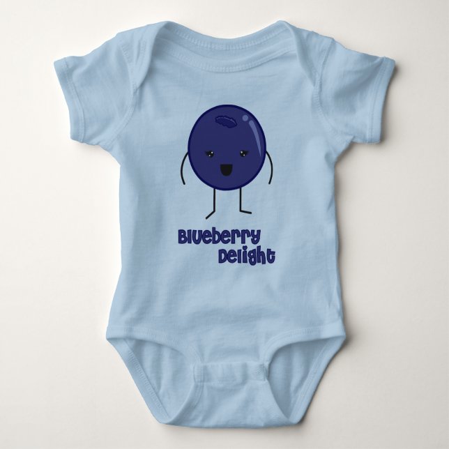 Blueberry Baby Bodysuit (Front)