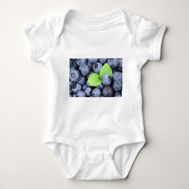 BLUEBERRY BABY BODYSUIT (Front)