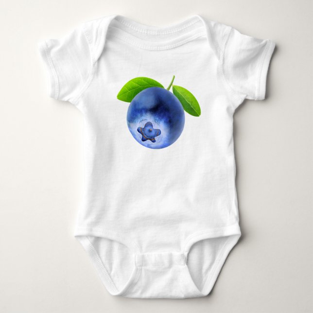 Blueberry Baby Bodysuit (Front)