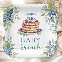 Blueberry Baby Brunch Boy Baby Shower