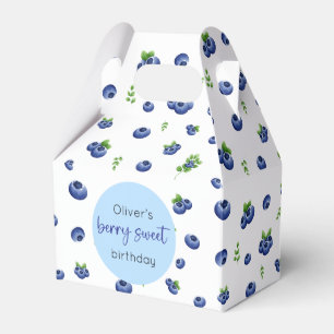 Blueberry Birthday Berry Sweet Favour Box