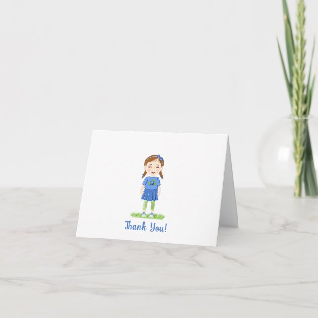 Blueberry Birthday Note Card (Front)