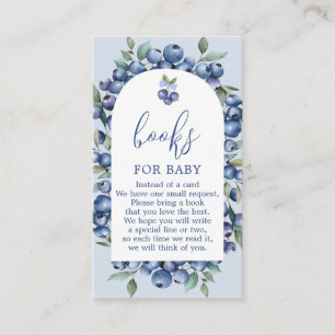 Blueberry Books for Baby Request Card