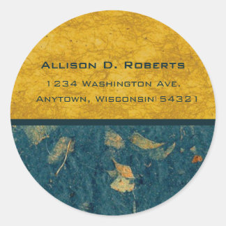 BlueBerry Customisable Address Label
