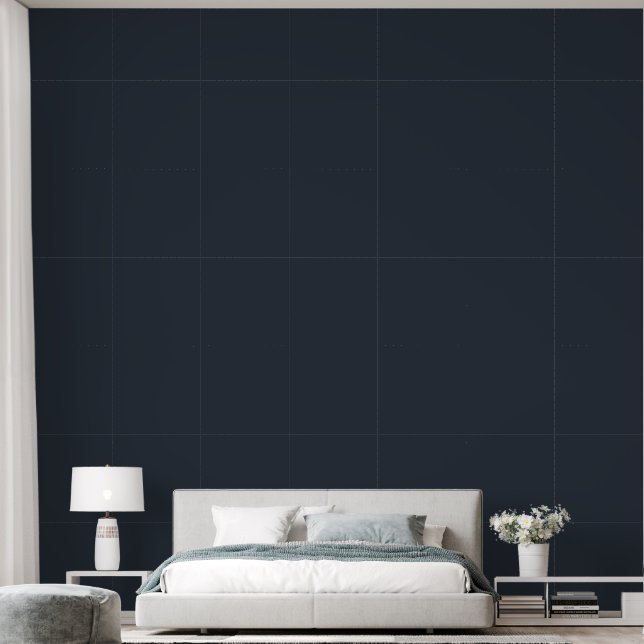 Blueberry Deep Richness and Sophisticated Calm Wallpaper (Bedroom)