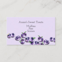 Blueberry Design Business Card