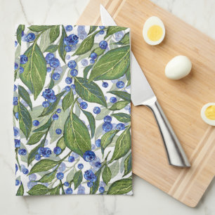 Blueberry Festival Tea Towel