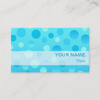 Blueberry Fizz business card template