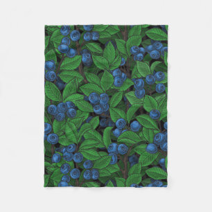 Blueberry Fleece Blanket