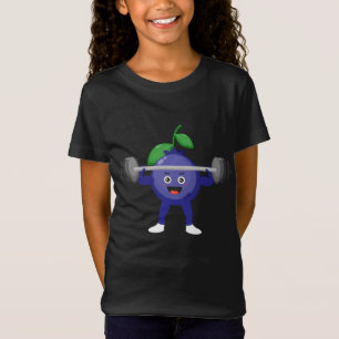 Blueberry, Fruit Costume Workout Bodybuilding Lift T-Shirt
