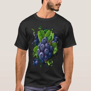 Blueberry Fruit Gardening Veggies Men Women T-Shirt