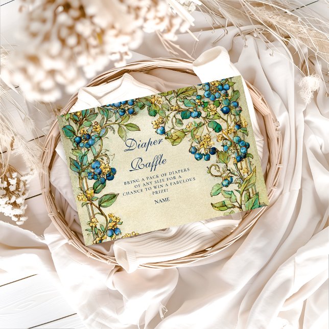 Blueberry Garden Vintage Diapper Raffle  Enclosure Card (Creator Uploaded)