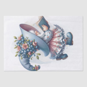 Blueberry Gnome Tissue Paper