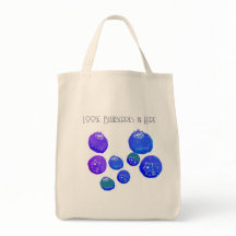 Blueberry Grocery Tote