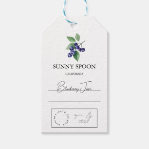 Blueberry Hang Tag