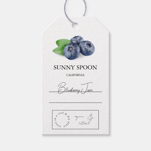 Blueberry Hang Tag (Front)