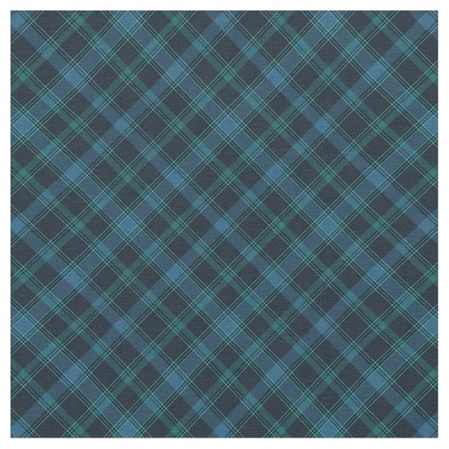 Blueberry Hill Medium Diagonal Plaid Fabric (Close Up)