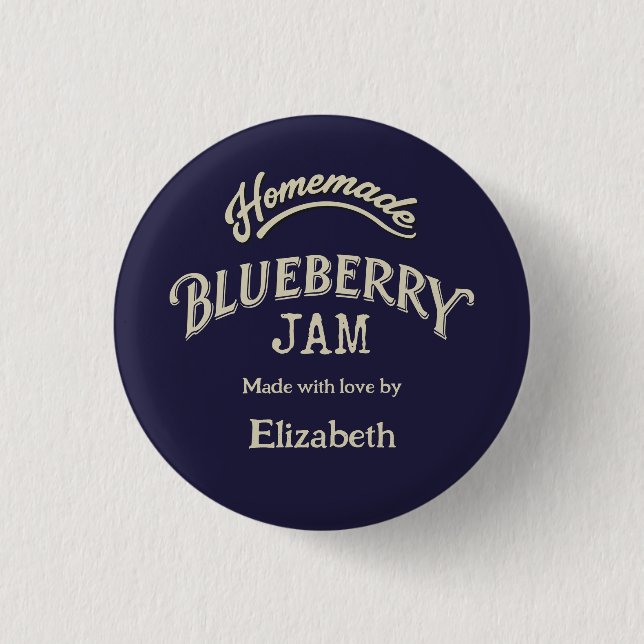 Blueberry Jam 3 Cm Round Badge (Front)