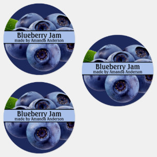 Blueberry Jam Modern Circle