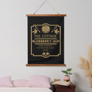 Blueberry Jam Seller Hanging Tapestry