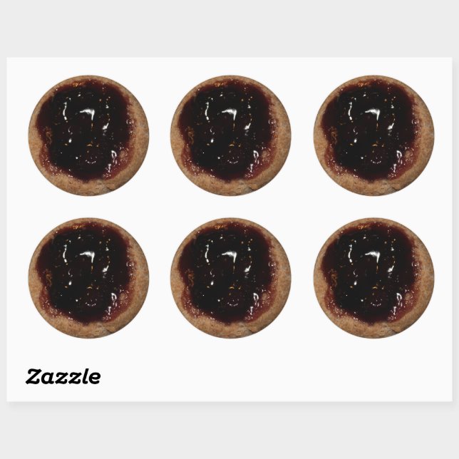 Blueberry Kolache stickers (Sheet)