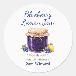 Blueberry Lemon Jam From the Kitchen Of Label