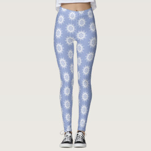 Blueberry Mandala Leggings