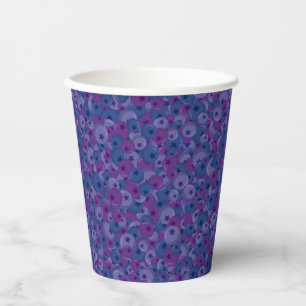 Blueberry Medley Paper Cups
